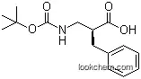 Molecular Structure of 189619-55-4 ((S)-2-Benzyl-3-(tert-Butoxycarbonylamino)propanoic acid)